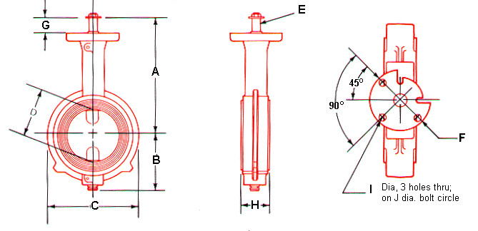 Weco Model 22 Dimension Diagram